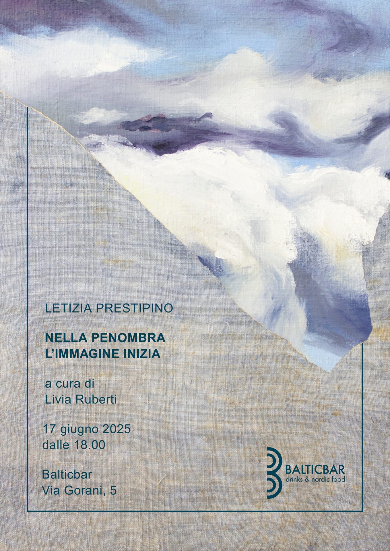 Balticbar presenta la mostra: “Nella penombra l’immagine inizia”