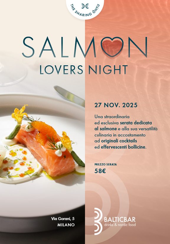 Il salmone come non l’avete mai assaggiato.